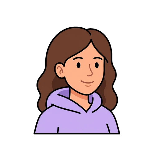 Cartoon style sample sticker