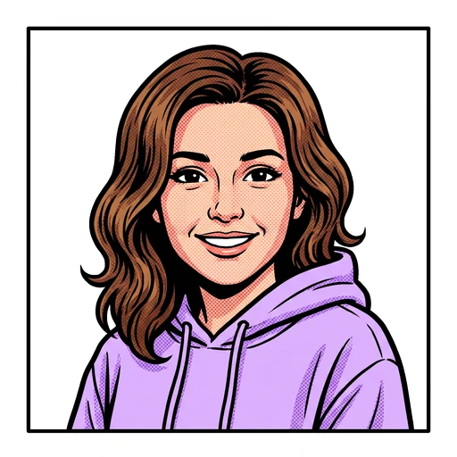 Comic style sample sticker